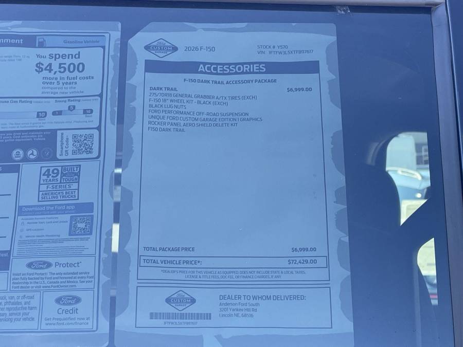 New 2026 Ford F-150 for sale in Lincoln NE