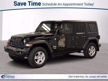 Used 2019 Jeep Wrangler Unlimited Sport S 4×4 Stock: S5310P